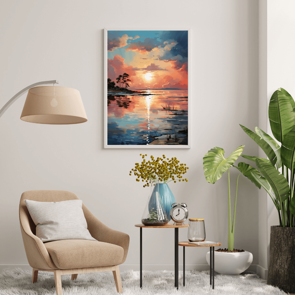 Skies Over The Sea