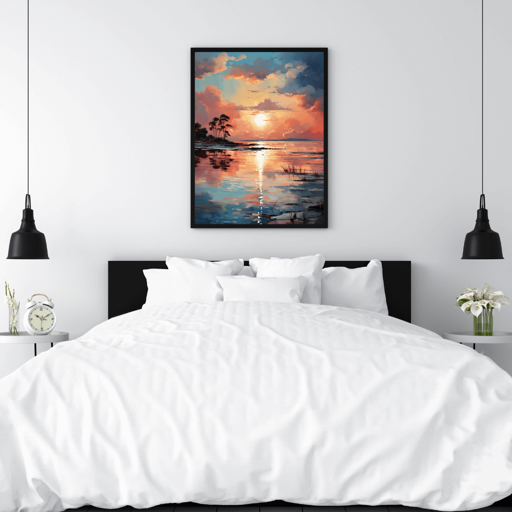 Skies Over The Sea