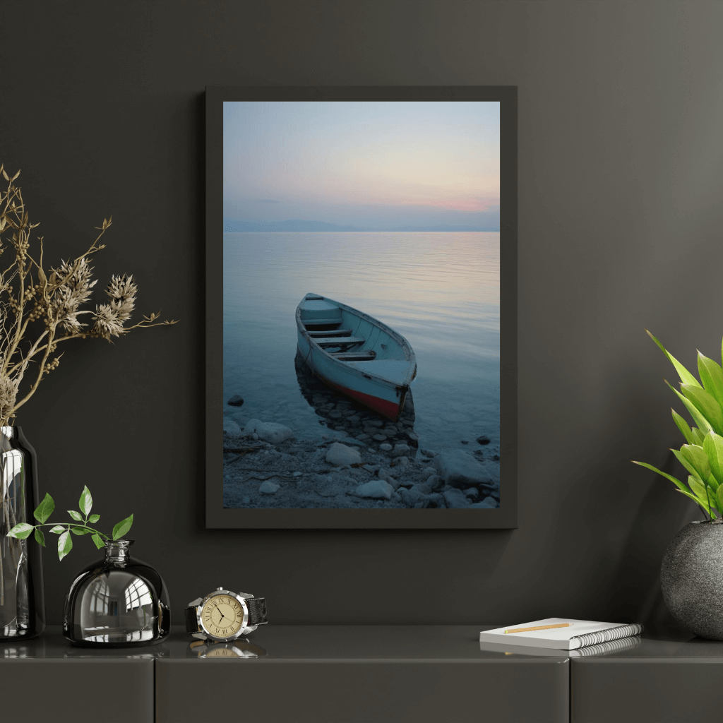 Boat by the sea
