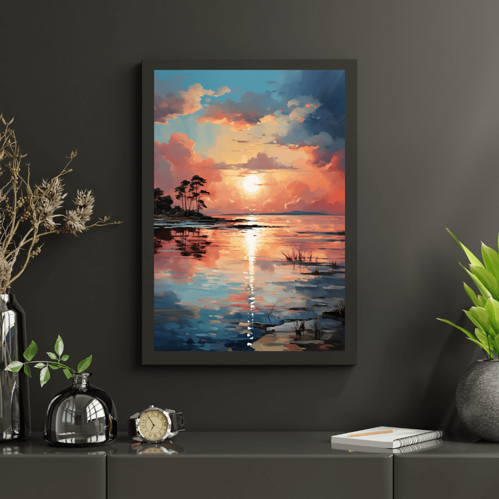 Skies Over The Sea
