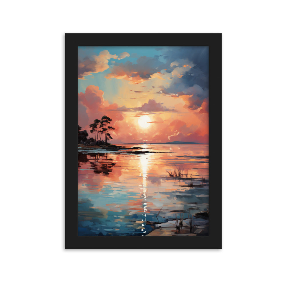 Skies Over The Sea poster