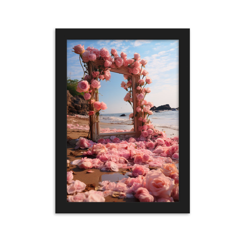 Beachside Reflections poster