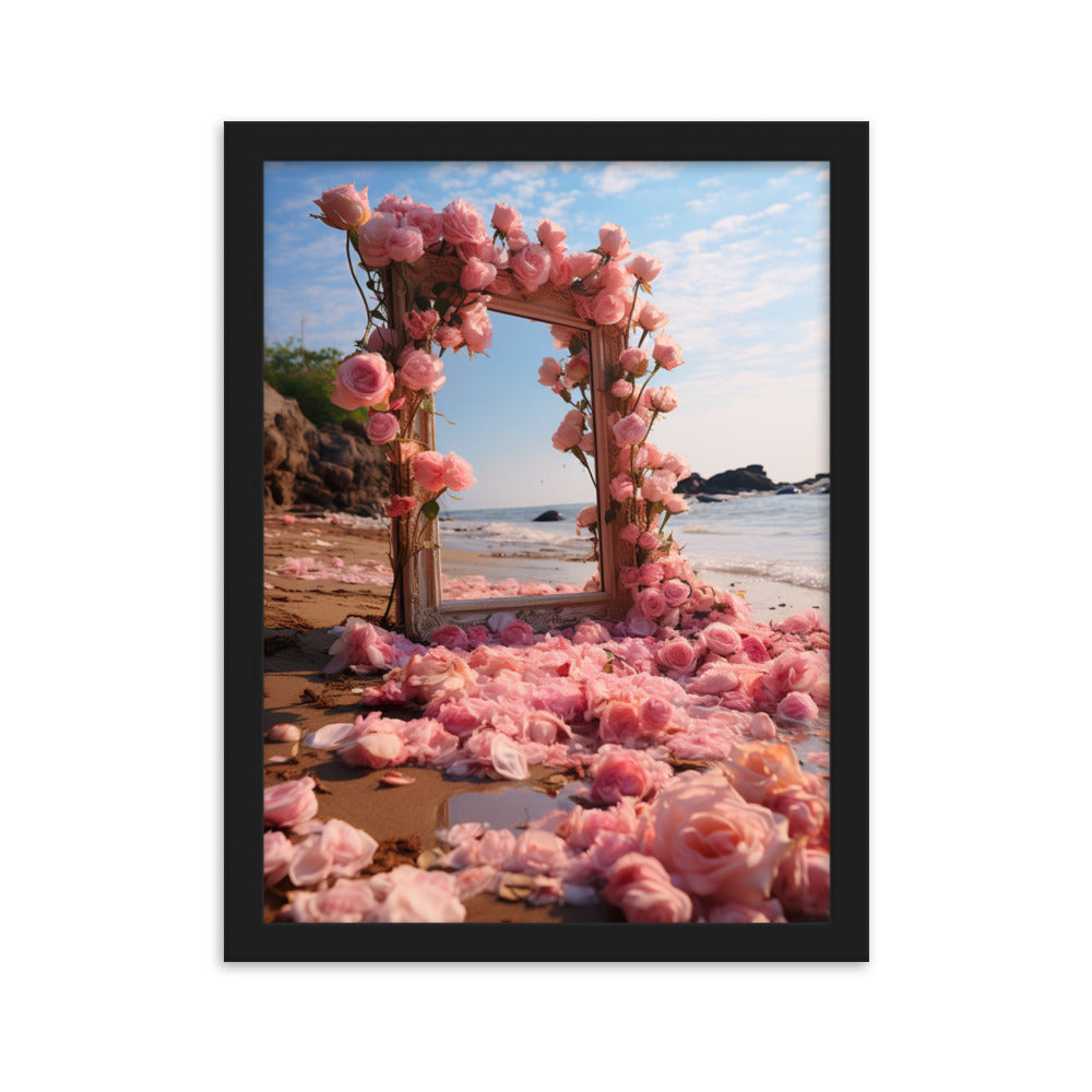 Beachside Reflections poster
