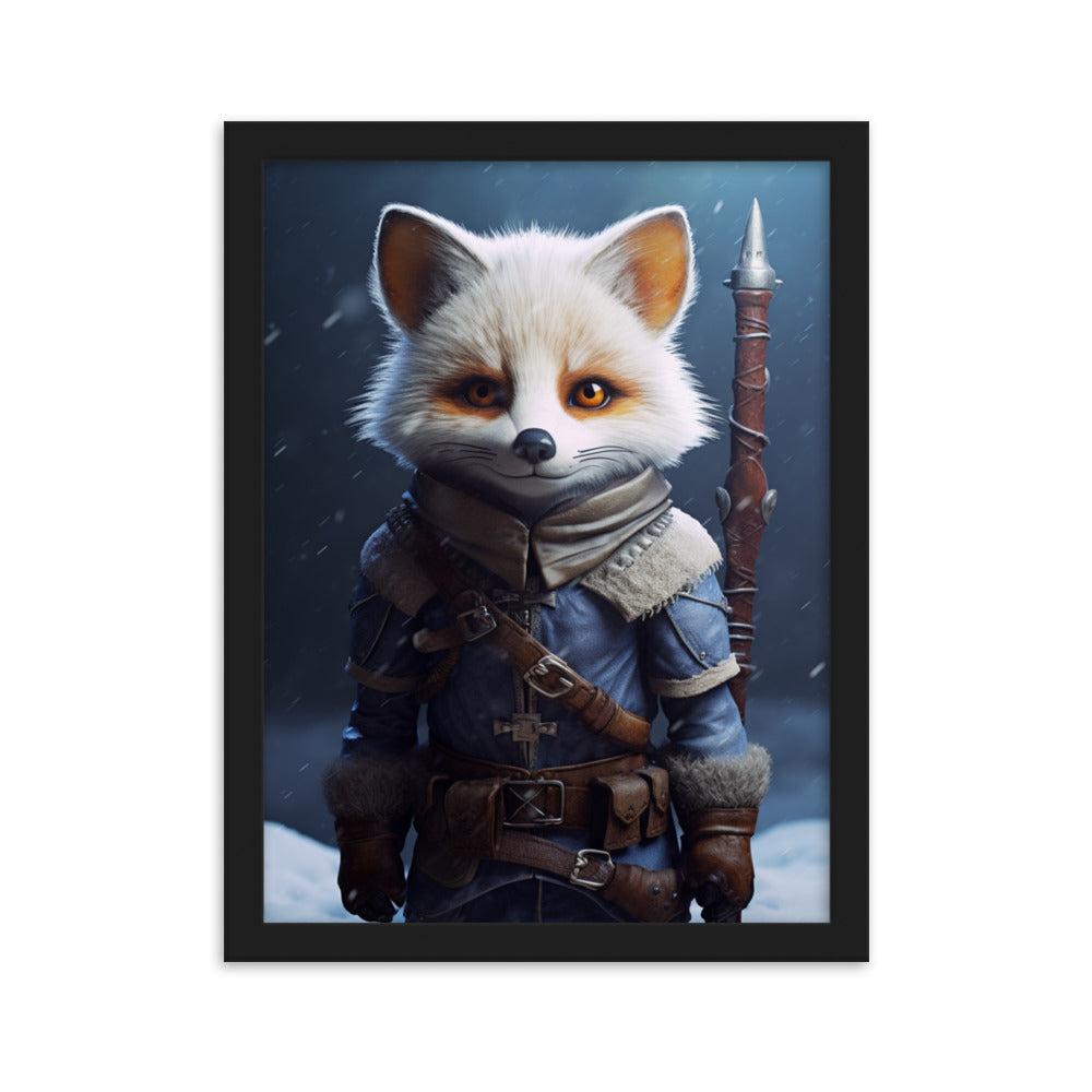 Adventurer Snow Fox poster