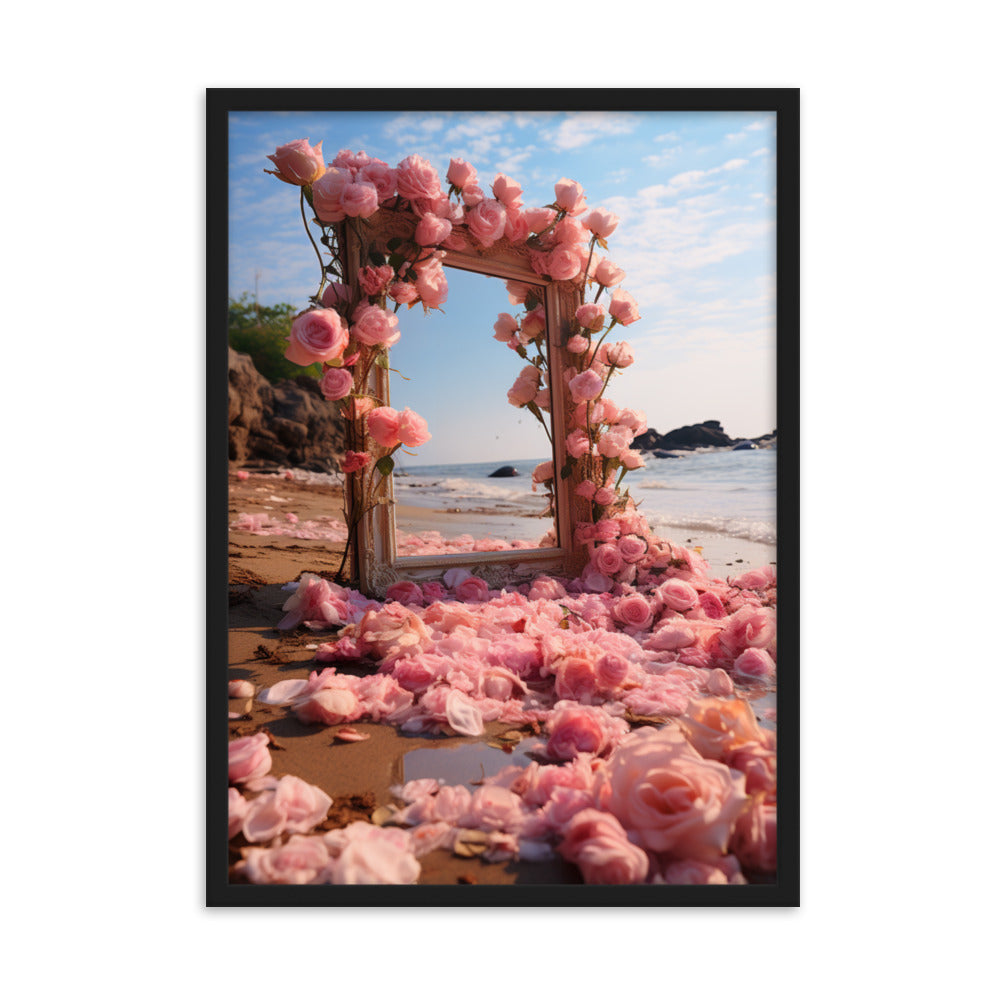 Beachside Reflections poster