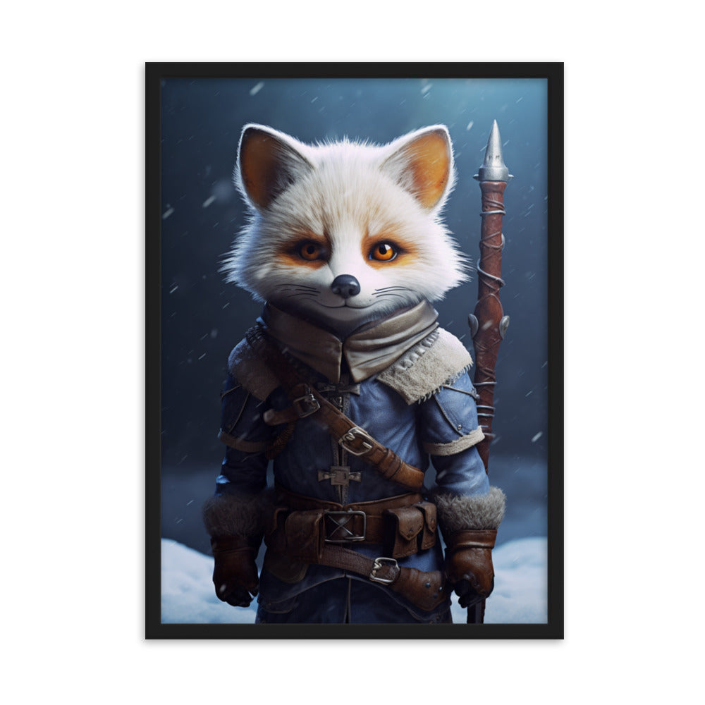 Adventurer Snow Fox poster