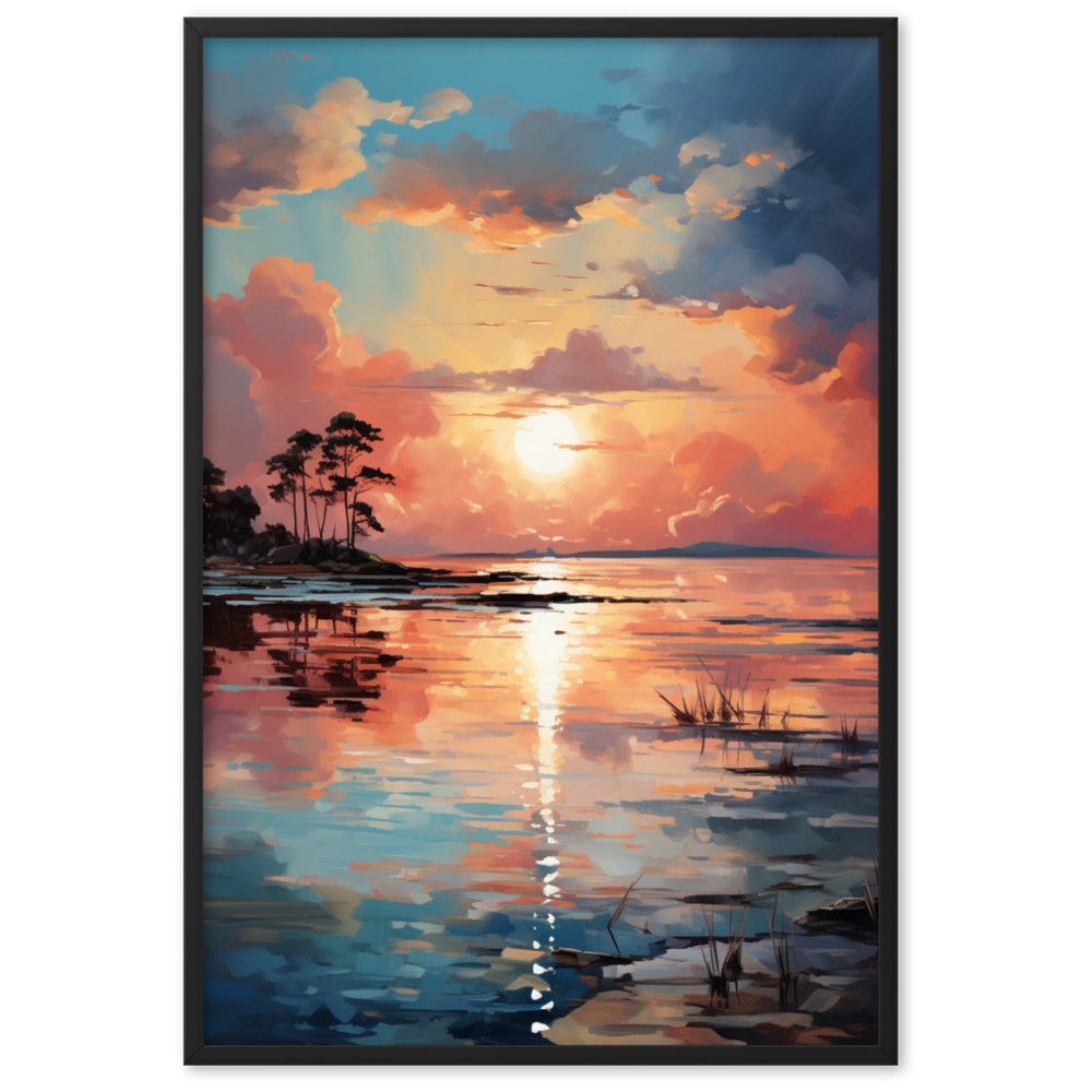 Skies Over The Sea poster