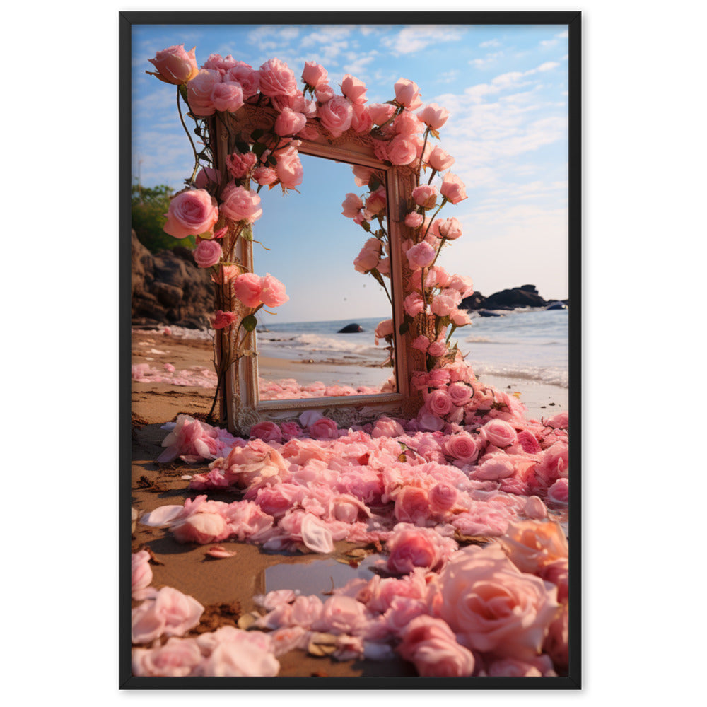 Beachside Reflections poster