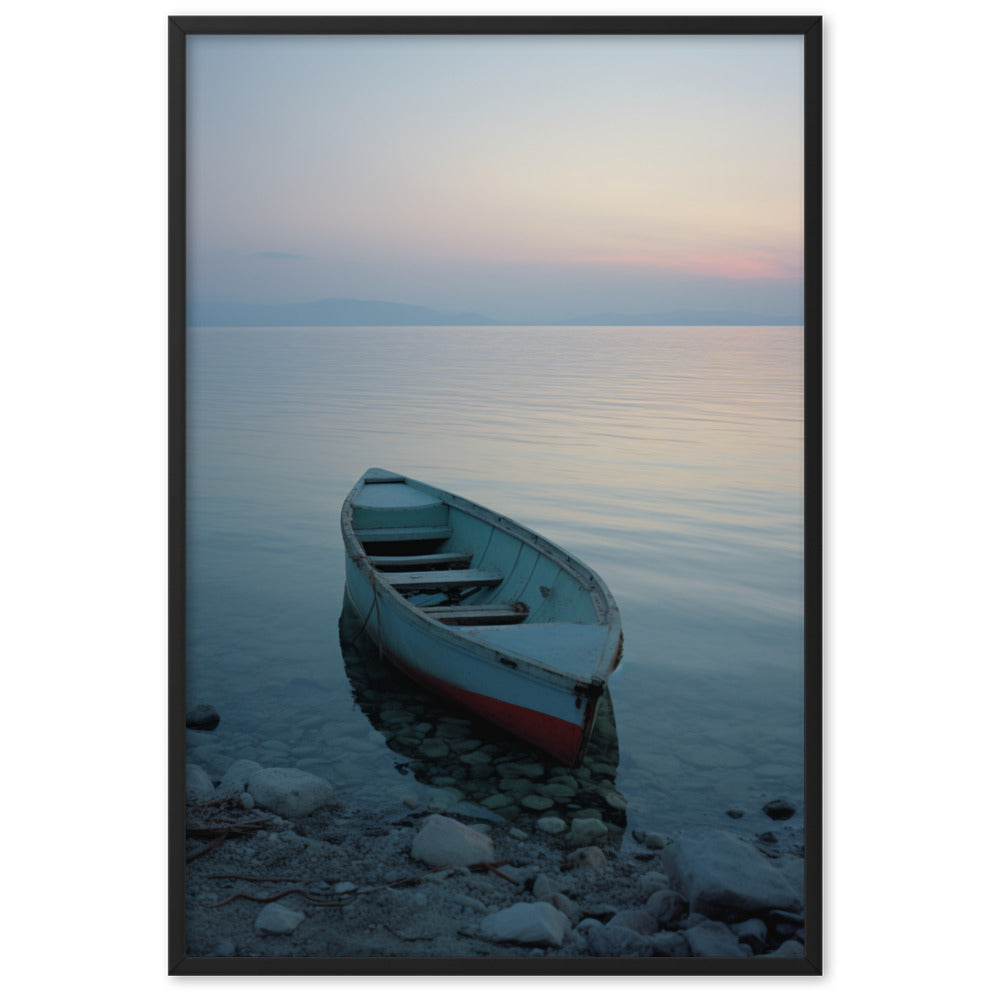 Boat By The Sea poster