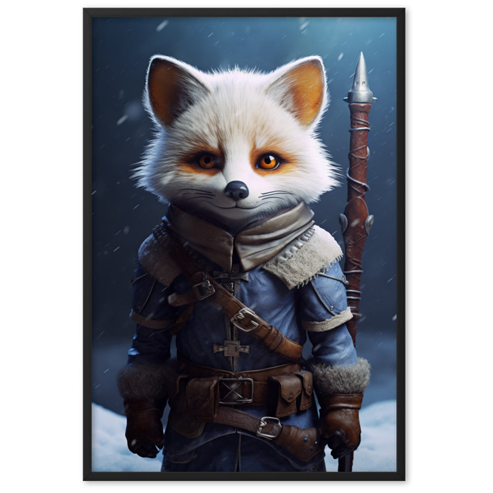 Adventurer Snow Fox poster