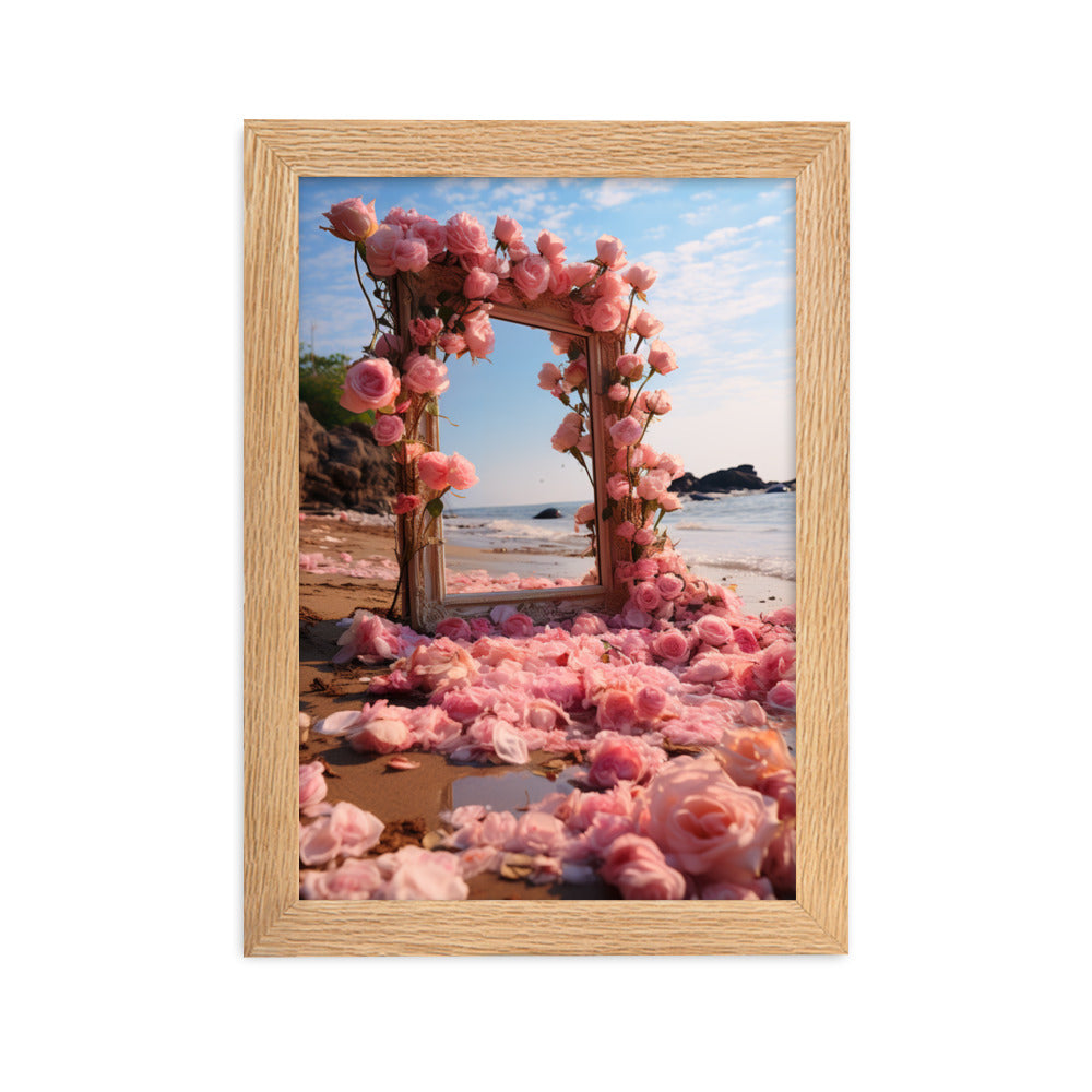 Beachside Reflections poster