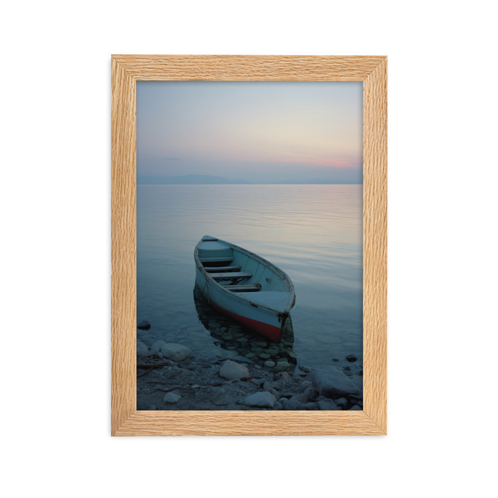 Boat By The Sea poster