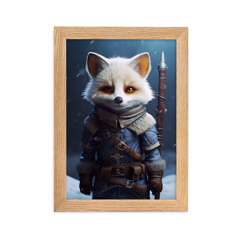 Adventurer Snow Fox poster