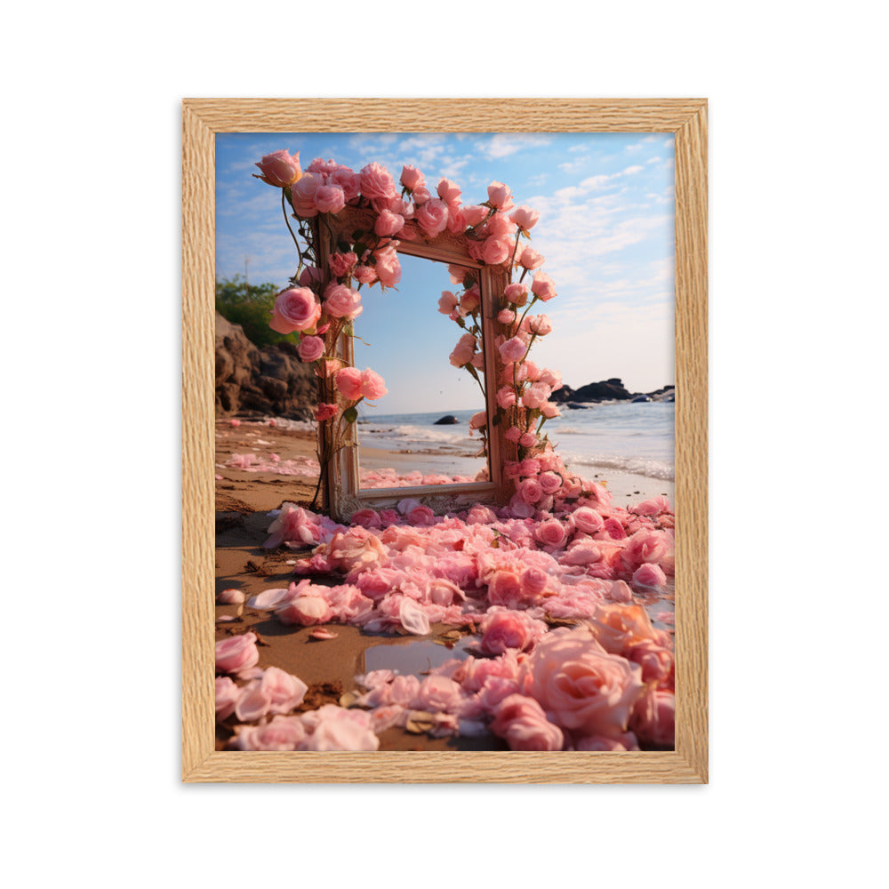 Beachside Reflections poster