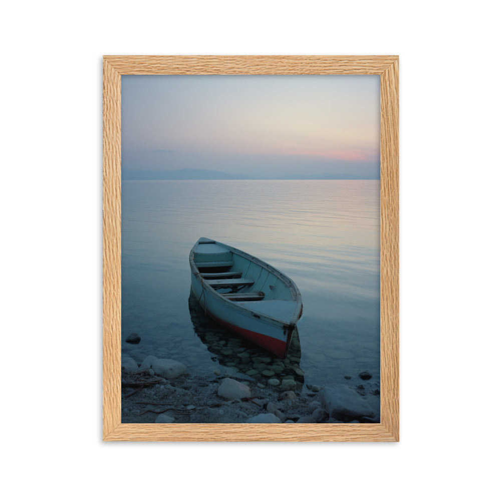 Boat By The Sea poster