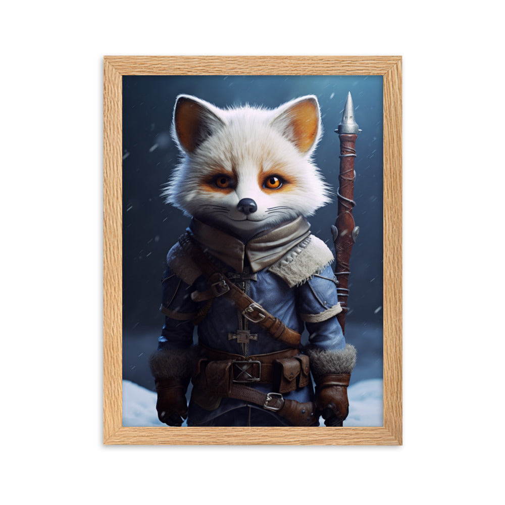 Adventurer Snow Fox poster
