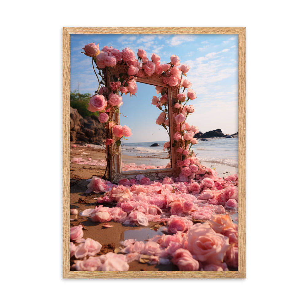 Beachside Reflections poster