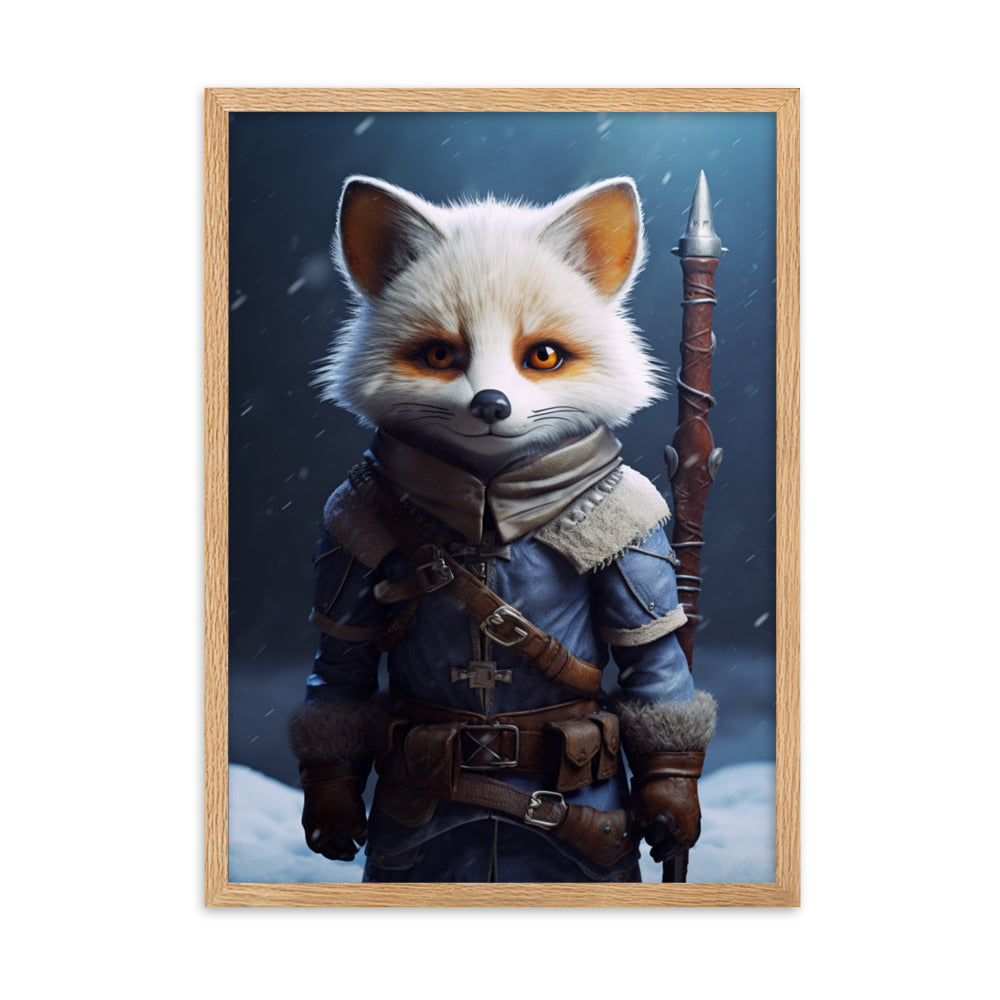 Adventurer Snow Fox poster