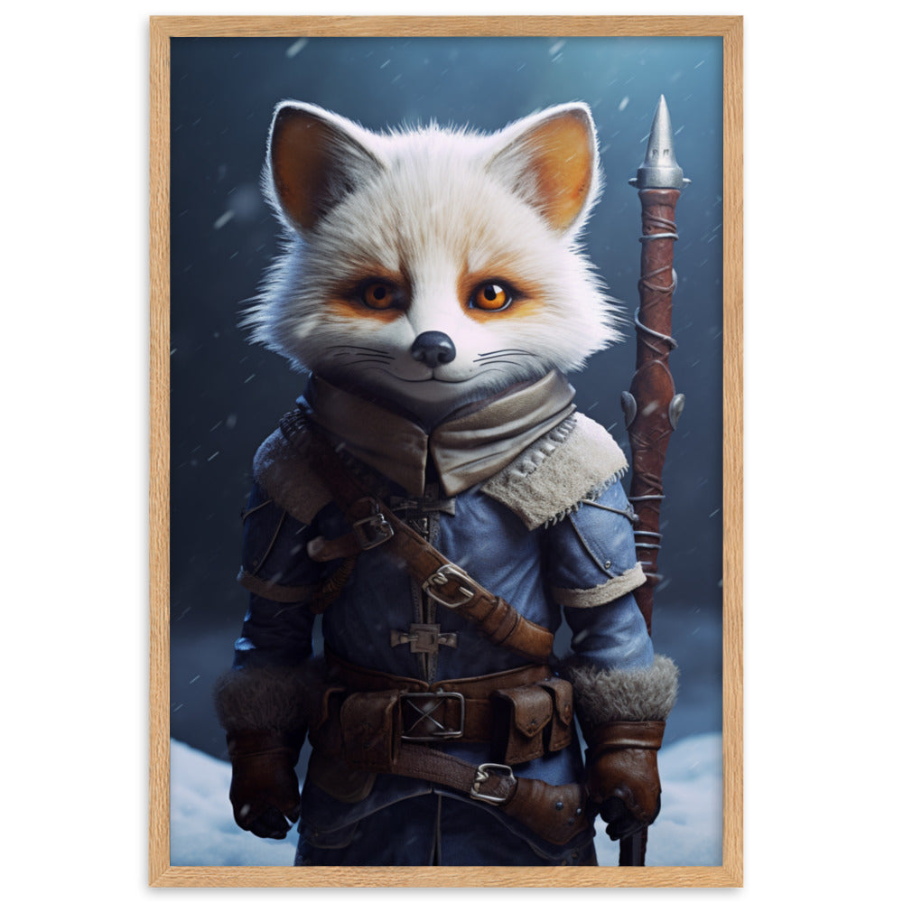 Adventurer Snow Fox poster