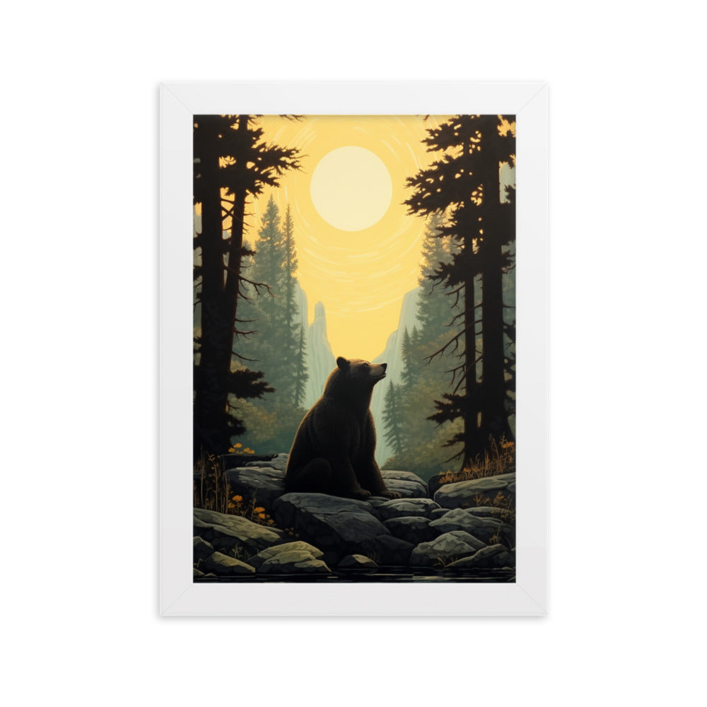 Brown Bear poster
