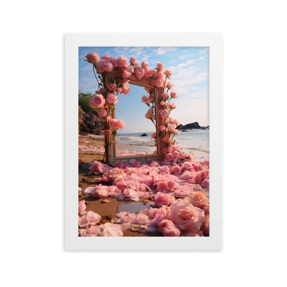 Beachside Reflections poster
