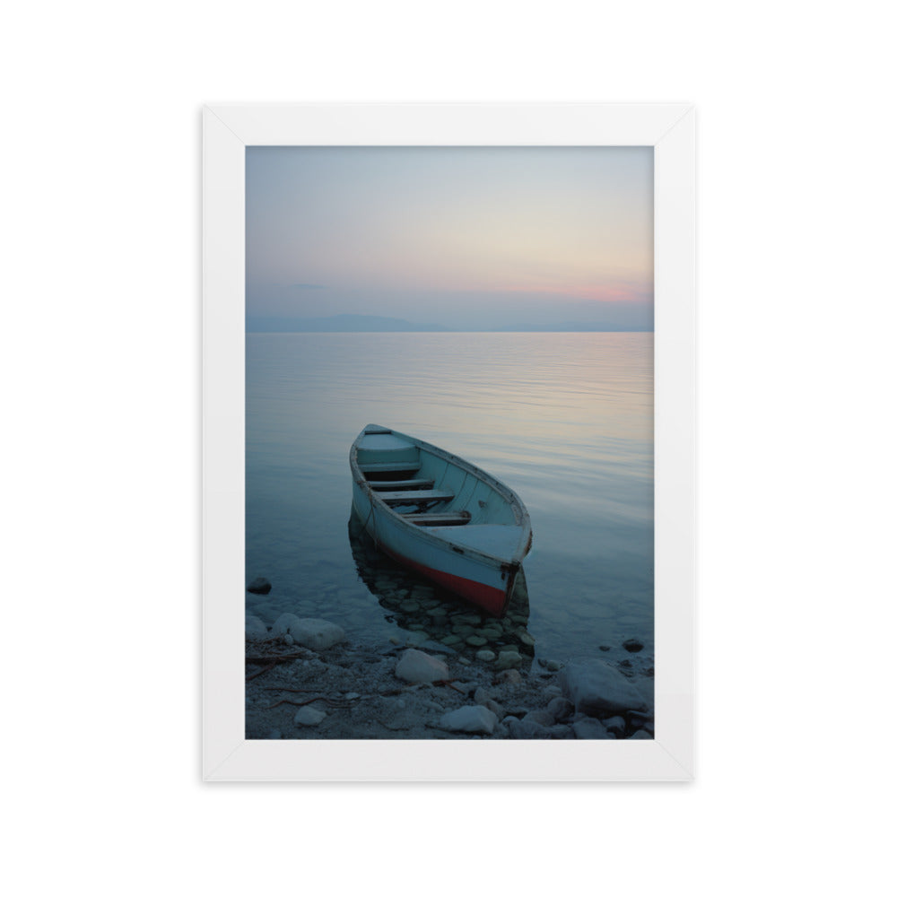 Boat By The Sea poster