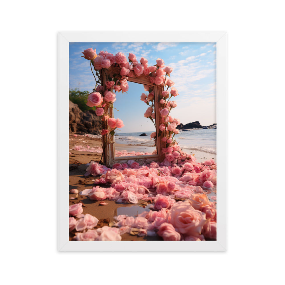 Beachside Reflections poster