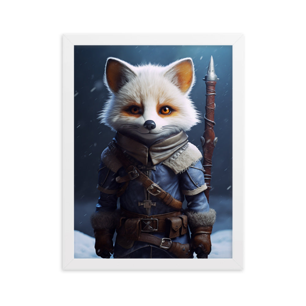Adventurer Snow Fox poster