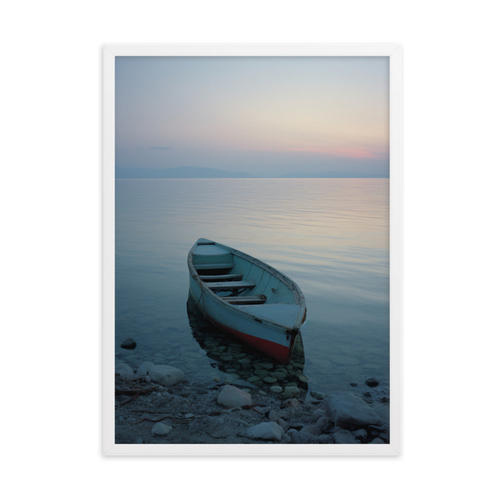 Boat By The Sea poster