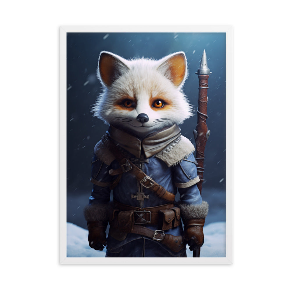 Adventurer Snow Fox poster
