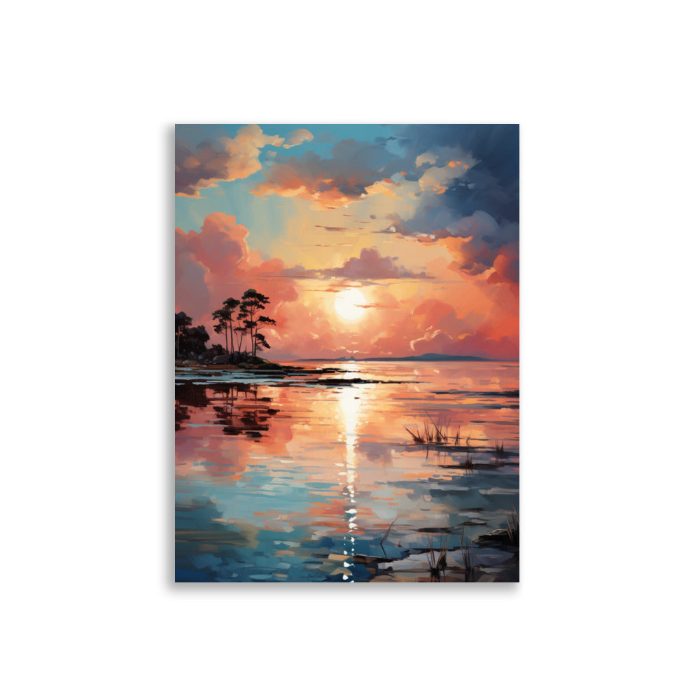 Skies Over The Sea