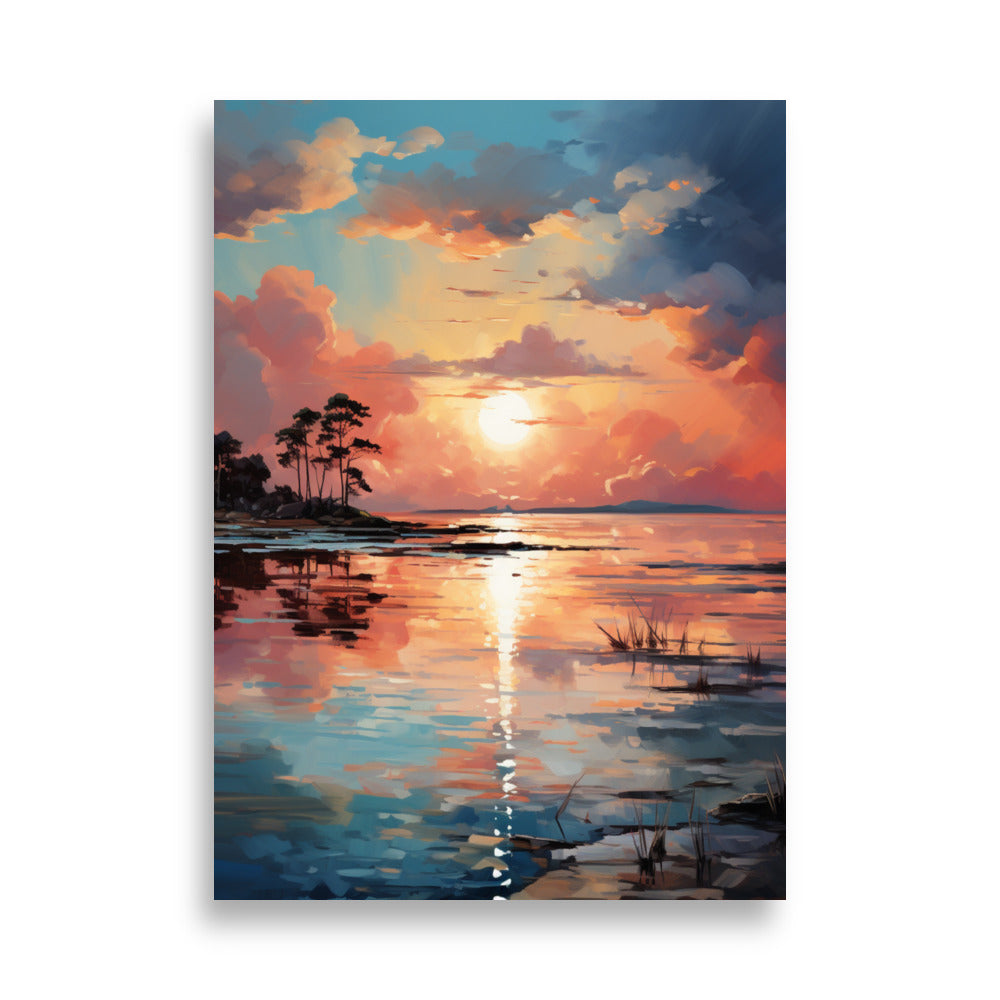 Skies Over The Sea