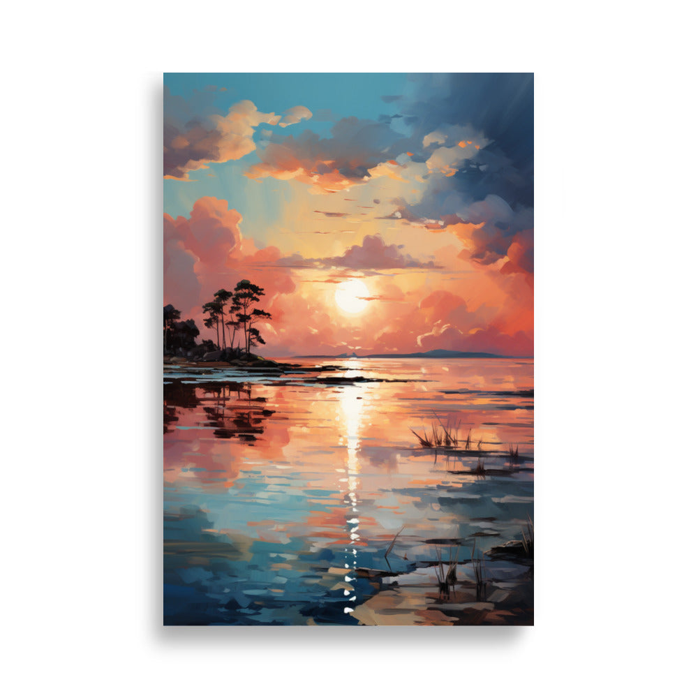 Skies Over The Sea