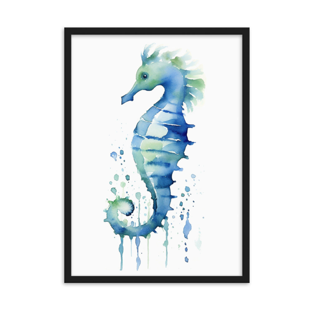 Seahorse poster