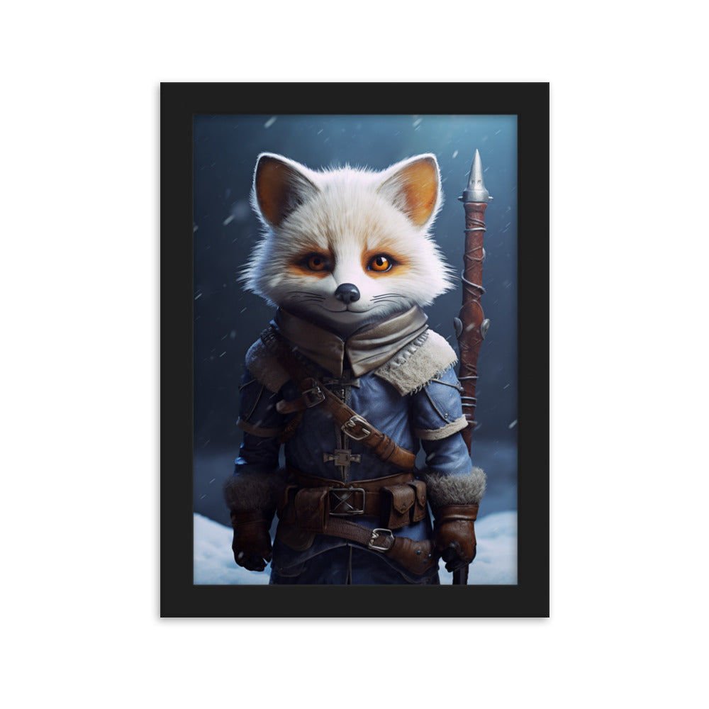 Adventurer Snow Fox poster