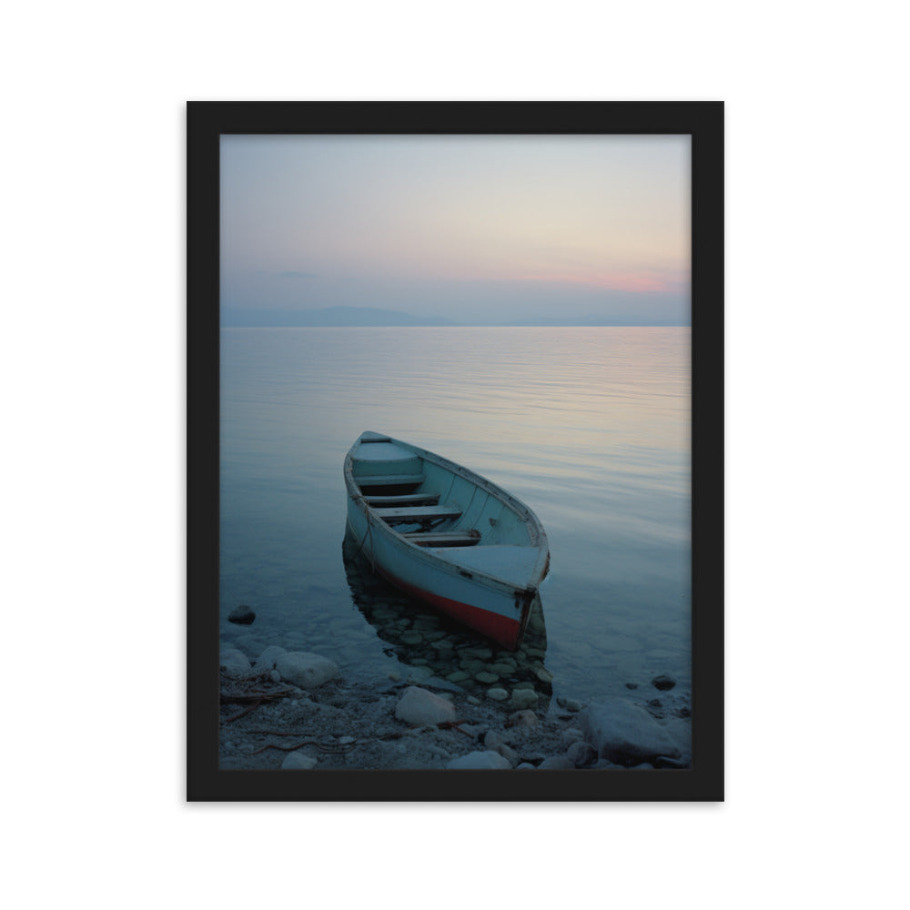 Boat By The Sea poster