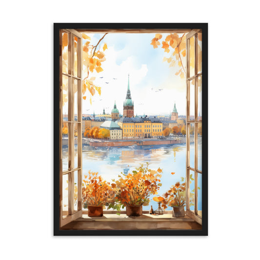 Fall In Stockholm poster