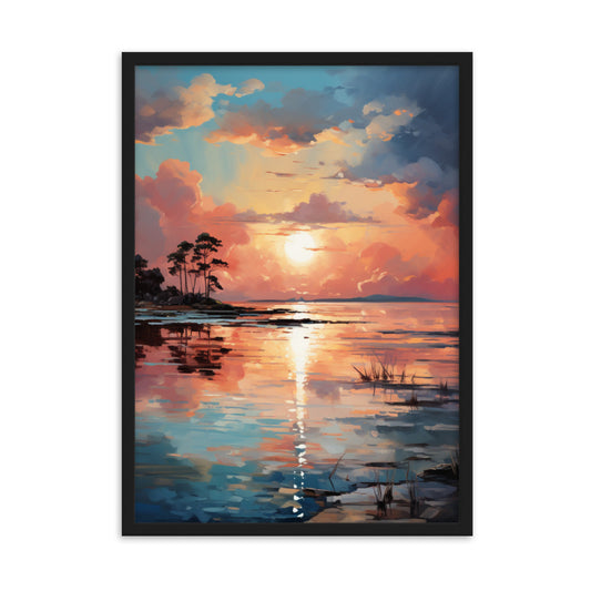 Skies Over The Sea poster
