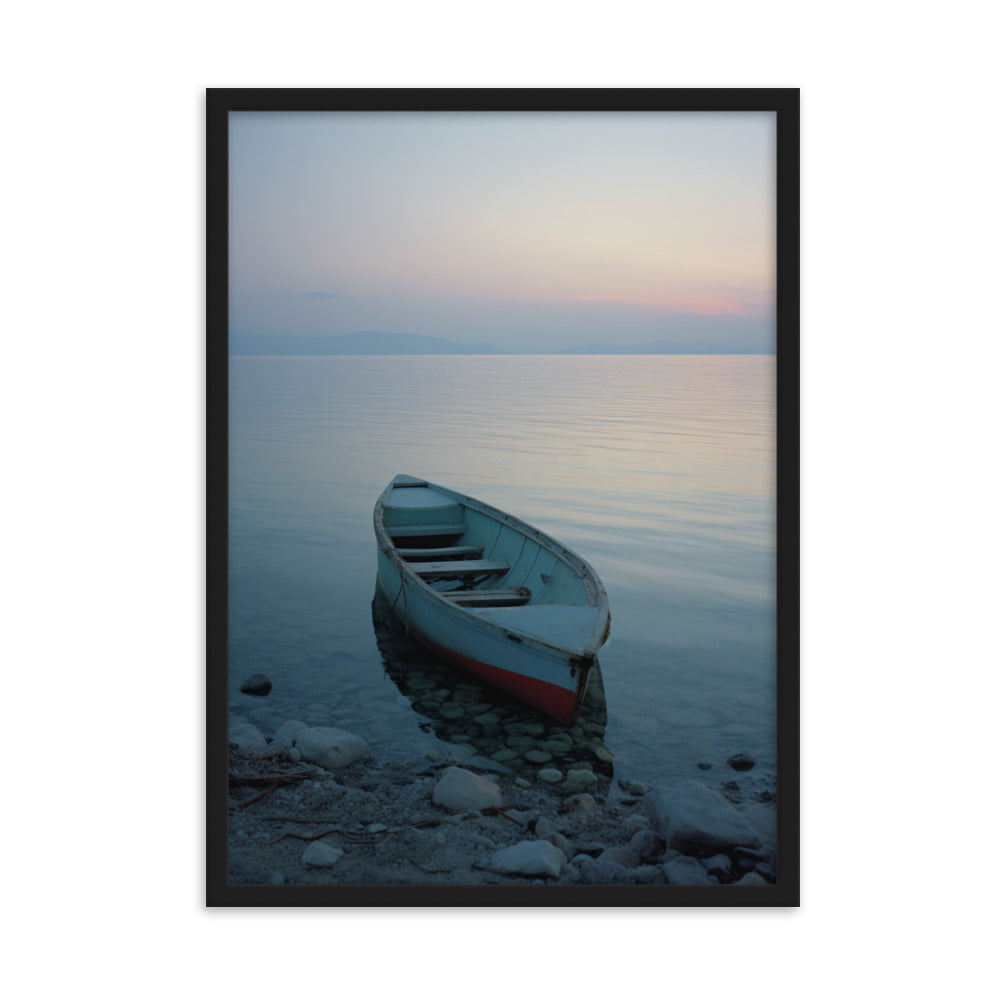 Boat By The Sea poster