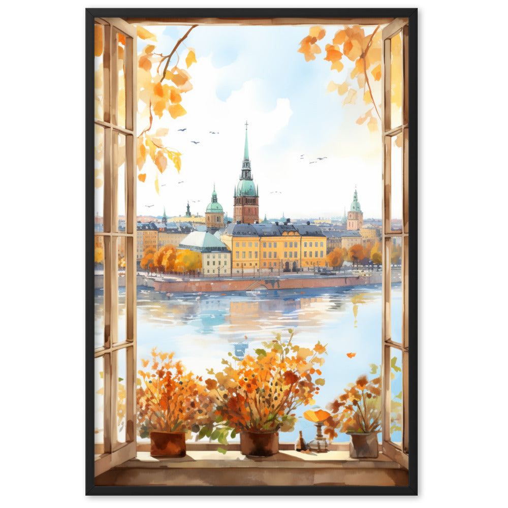Fall In Stockholm poster