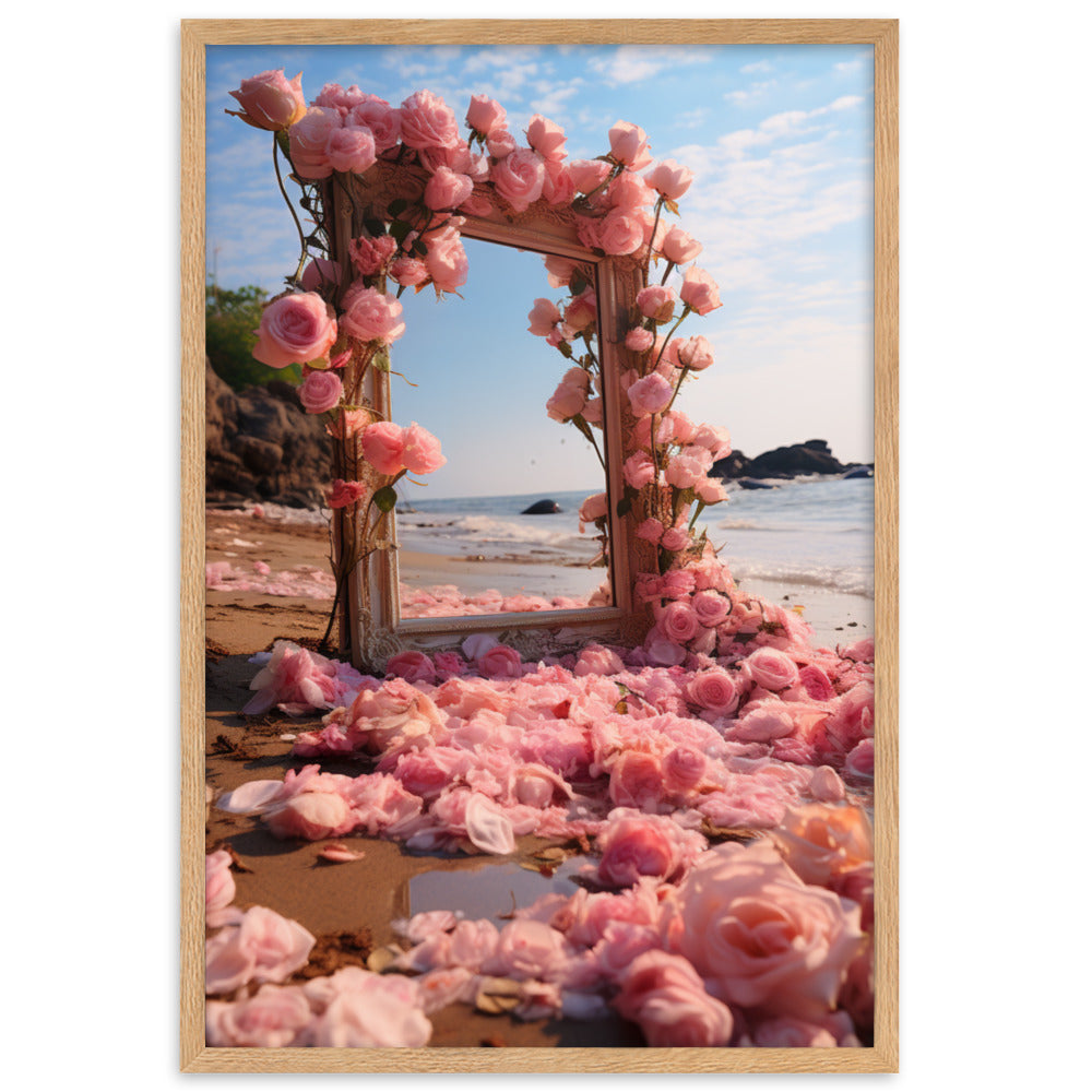 Beachside Reflections poster