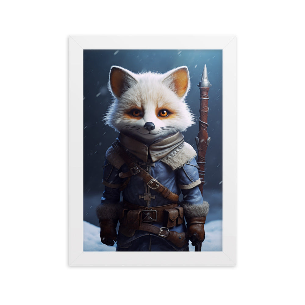 Adventurer Snow Fox poster