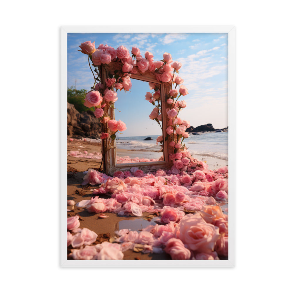 Beachside Reflections poster